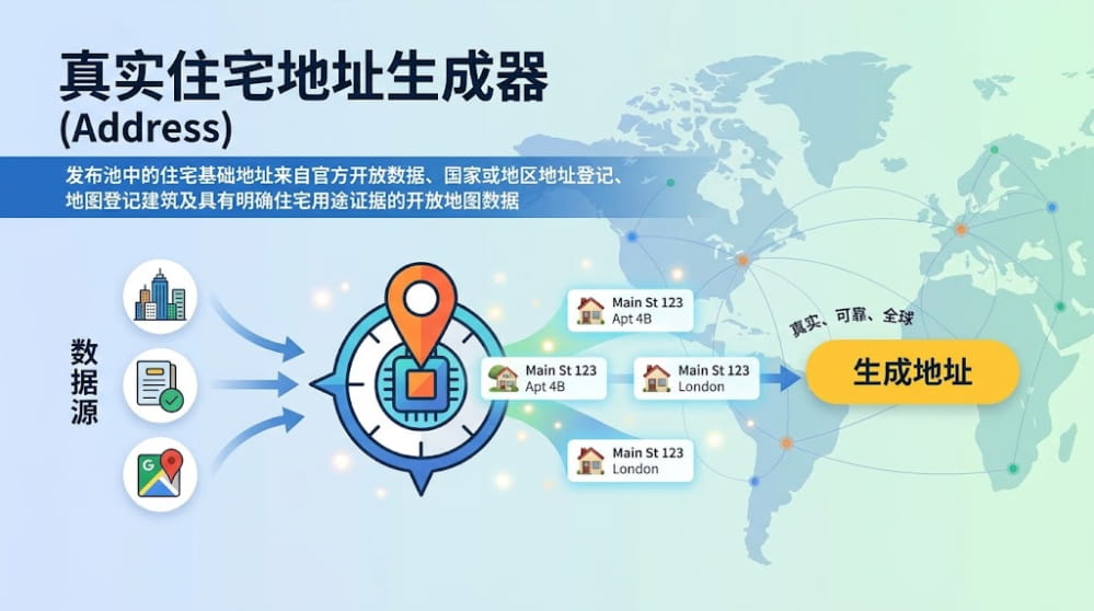 真实住宅地址生成器 封面图