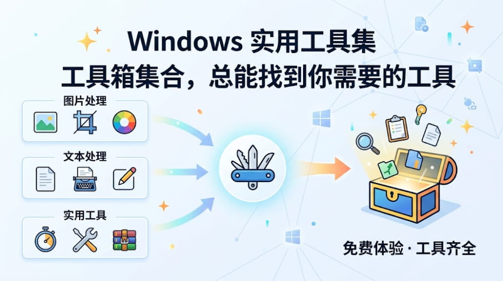 分享几款windows使用的工具集 封面图
