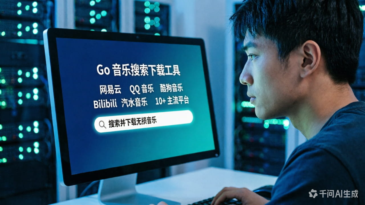 全网音乐搜索与下载工具 | 开源 封面图
